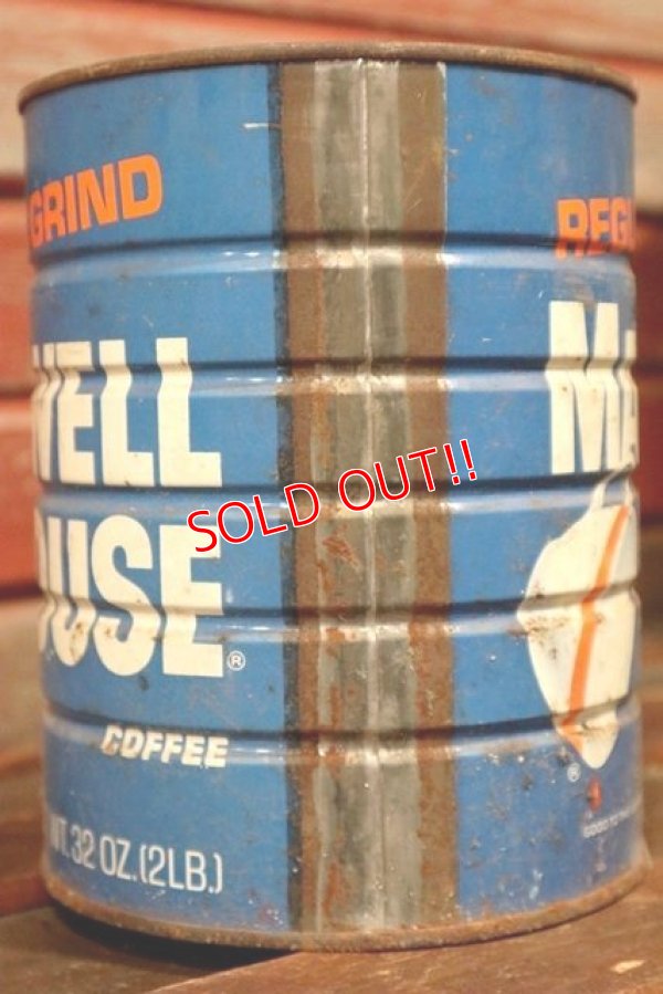 画像5: dp-210101-60 MAXWEL LHOUSE COFFEE / Vintage Tin Can