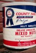 画像2: dp-210101-38 COUNTRY FAIR MIXED NUTS / Vintage Tin Can (2)