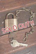 dp-201114-11 U.S.SET / Vintage Padlock (B)