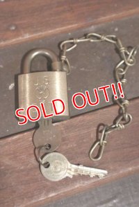 dp-201114-11 U.S.SET / Vintage Padlock