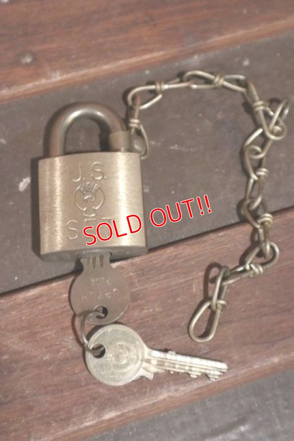 画像1: dp-201114-11 U.S.SET / Vintage Padlock (B)