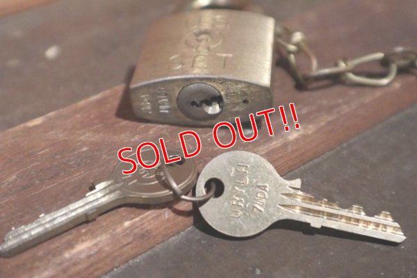 画像7: dp-201114-11 U.S.SET / Vintage Padlock