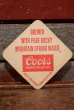 画像1: dp-201201-25 Coors Beer / Vintage Coaster (1)