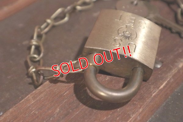 画像3: dp-201114-11 U.S.SET / Vintage Padlock