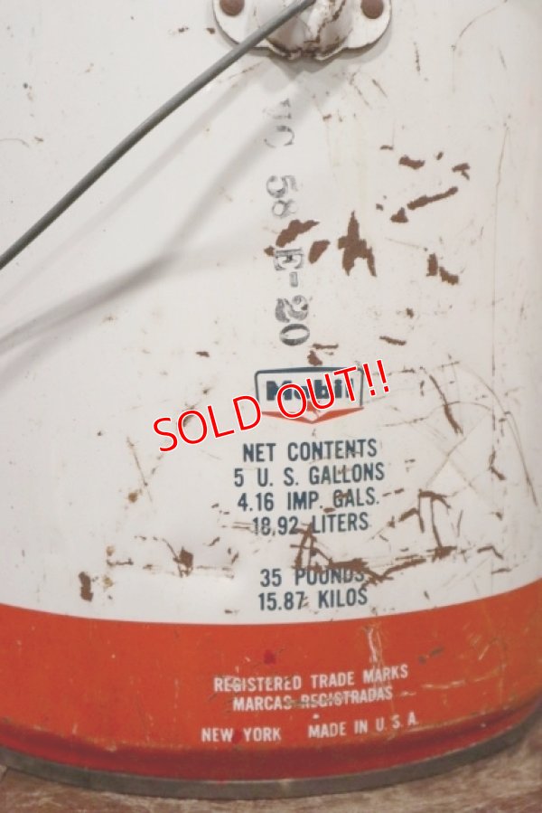 画像4: dp-201201-53 Mobil / 1950's 5 U.S.GALLONS Oil Can