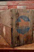 dp-210201-20 CHEVRON GASOLINE / 1950's Wood Box