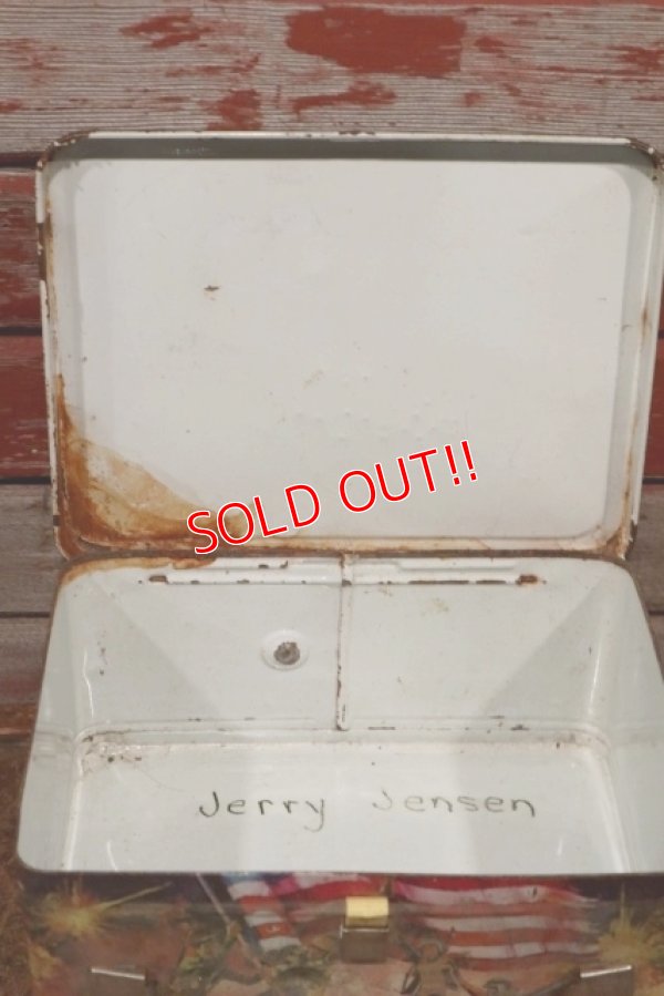 画像9: ct-210201-08 G.I. JOE / THERMOS 1982 Metal Lunch Box