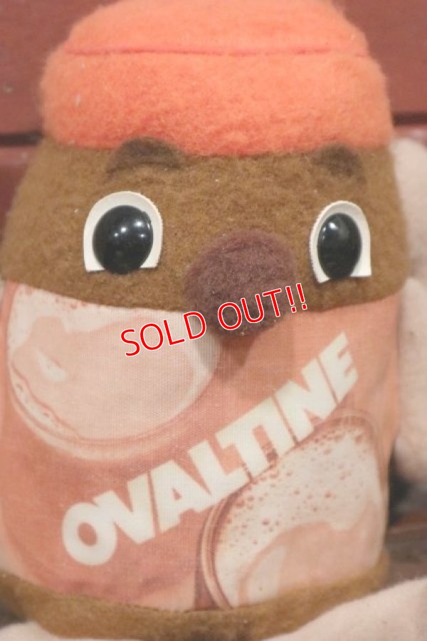 画像2: ct-201201-55 OVALTINE / Teddy Jar 1970's Plush Doll