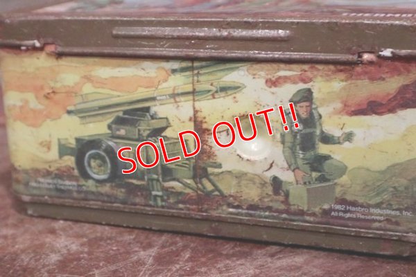 画像7: ct-210201-08 G.I. JOE / THERMOS 1982 Metal Lunch Box