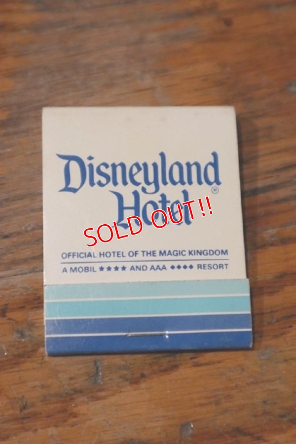 画像1: dp-201114-42 Disneyland Hotel / Vintage Match Book