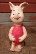 画像1: ct-201201-84 Winnie the Pooh / Piglet Sears 1960's Soft Vinyl Doll (1)