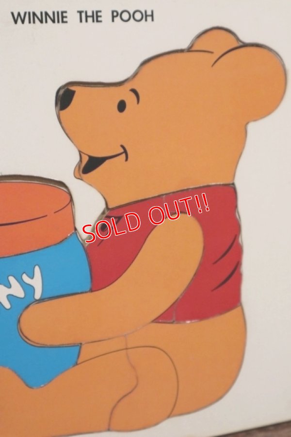 画像2: ct-210101-12 Winnie the Pooh / Wood Frame Tray Puzzle