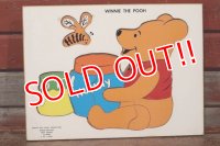 ct-210101-12 Winnie the Pooh / Wood Frame Tray Puzzle