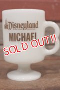 dp-210101-82 Disneyland / Federal 1970's Footed Mug "MICHAEL"