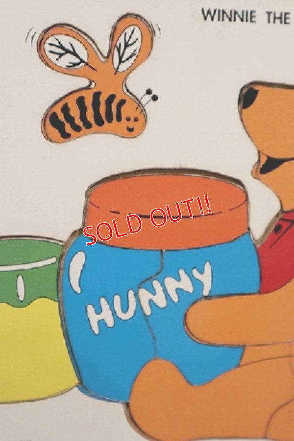 画像3: ct-210101-12 Winnie the Pooh / Wood Frame Tray Puzzle