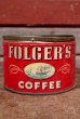 画像1: dp-210201-23 FOLGER'S COFFEE / Vintage Tin Can (1)