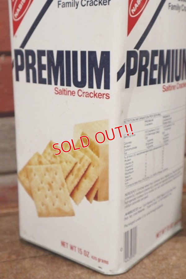 画像4: dp-210101-29 NABISCO / PREMIUM Saltine Crackers 1978 Tin Can