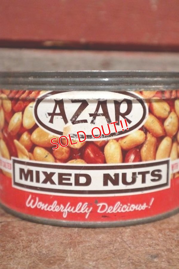 画像2: dp-210201-26 AZAR MIXED NUTS / Vintage Tin Can