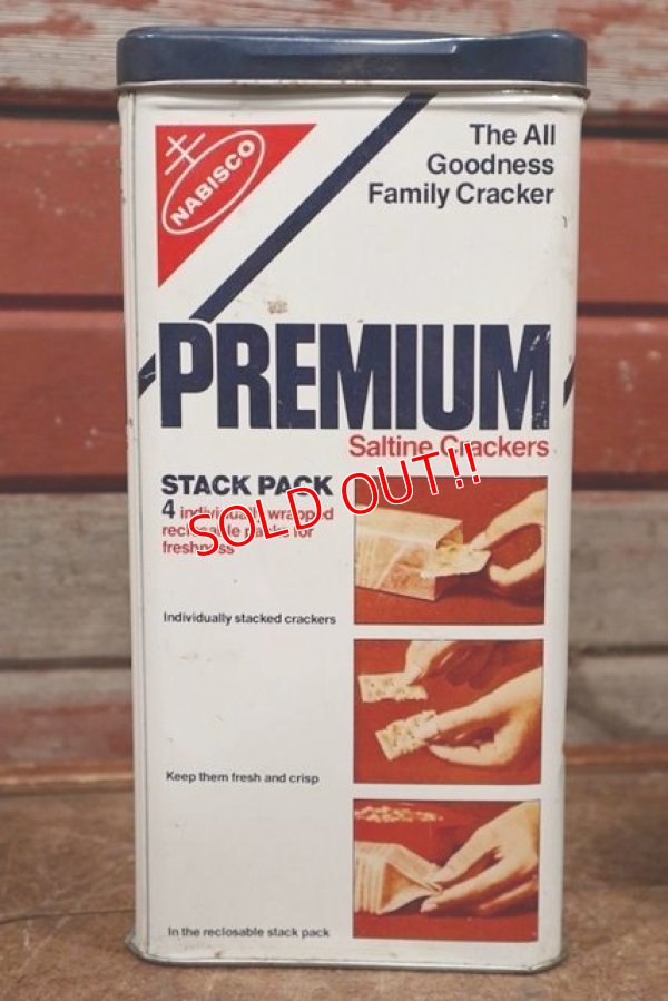 画像2: dp-210101-29 NABISCO / PREMIUM Saltine Crackers 1978 Tin Can
