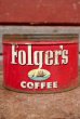 画像1: dp-210201-22 Folger's COFFEE / Vintage Tin Can (1)