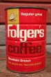 画像1: dp-210201-21 Folger's COFFEE / Vintage Tin Can (1)