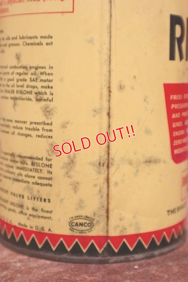 画像4: dp-210201-07 SHALER RISLONE / One U.S. Quart Can