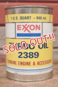 dp-210201-07 EXXON / TURBO Oil 2389 One U.S. Quart Can