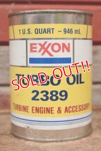dp-210201-07 EXXON / TURBO Oil 2389 One U.S. Quart Can