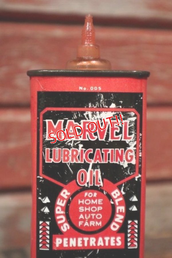 画像2: dp-210101-47 MARVEL LUBRICATING / Vintage Handy Oil Can