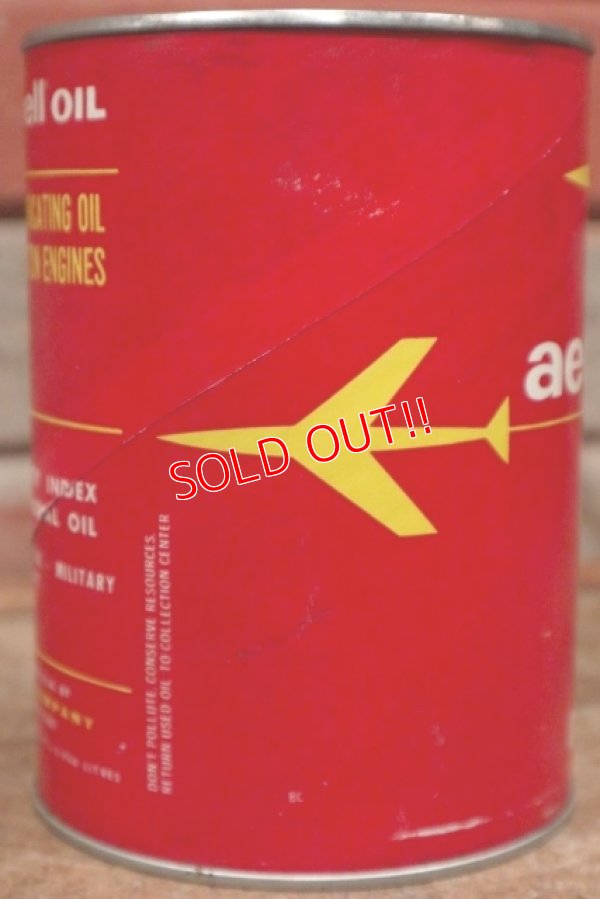 画像4: dp-210201-07 SHELL / aeroshell One U.S. Quart Can
