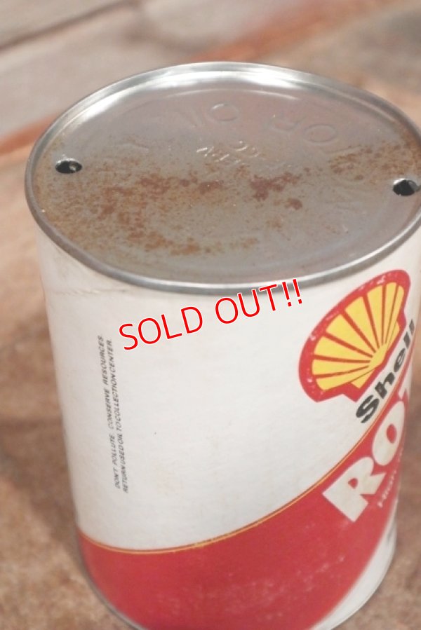 画像6: dp-210201-07 SHELL / ROTTELA One U.S. Quart Can