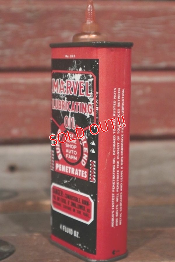 画像3: dp-210101-47 MARVEL LUBRICATING / Vintage Handy Oil Can