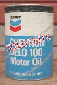 dp-210201-07 Chevron / DELO 100 One U.S. Quart Can