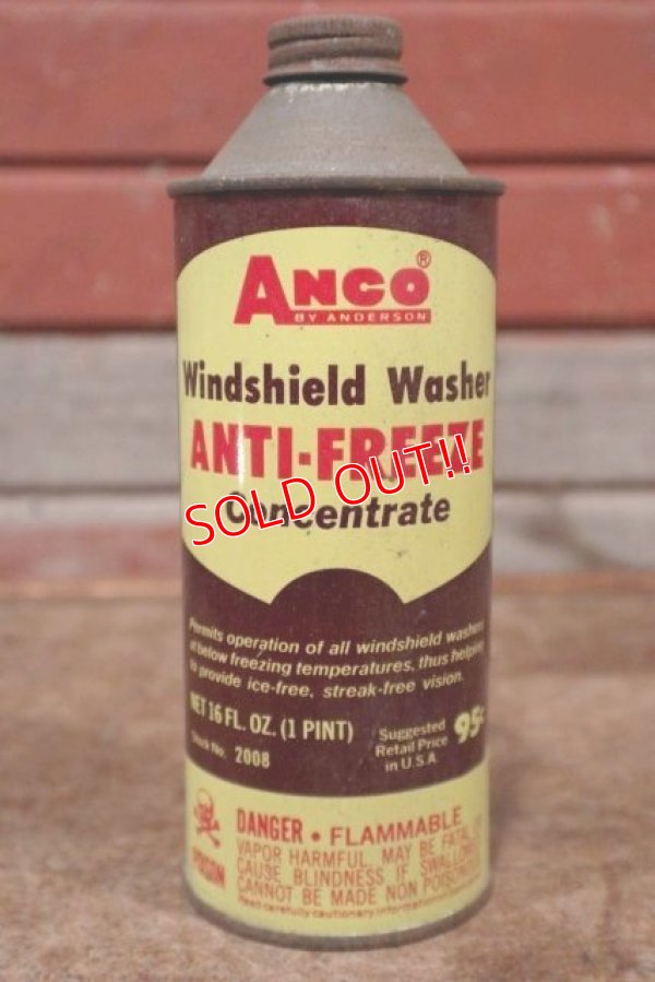 画像1: dp-210101-26 Anco / Windshield Washer ANTI-FREEZE Concentrate Can