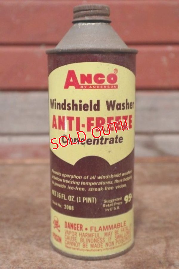 画像1: dp-210101-26 Anco / Windshield Washer ANTI-FREEZE Concentrate Can