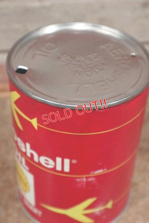 画像5: dp-210201-07 SHELL / aeroshell One U.S. Quart Can