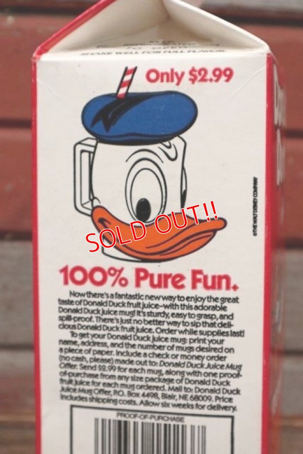 画像5: ct-210101-66 Donald Duck / 1980's〜 Orange Juice Pack