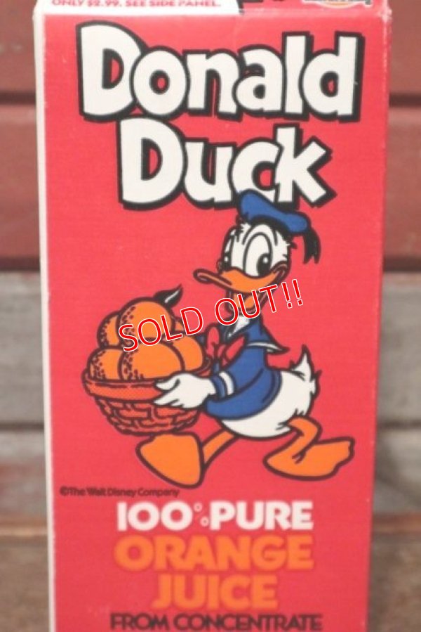画像2: ct-210101-66 Donald Duck / 1980's〜 Orange Juice Pack