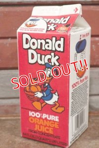 ct-210101-66 Donald Duck / 1980's〜 Orange Juice Pack