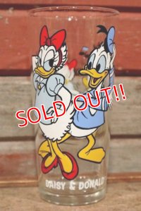 gs-210201-05 Donald Duck & Daisy Duck / PEPSI 1978 Collector Series Glass