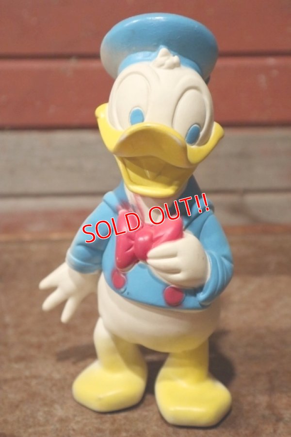 画像1: ct-201201-80 Donald Duck / DELL 1960's Rubber Doll