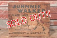 dp-210201-35 JOHNNIE WALKER / Vintage Wood Box