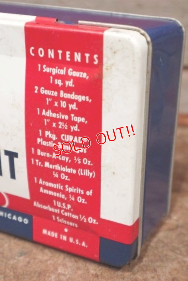 画像3: dp-210201-59 Curity / Vintage First Aid Kit Box