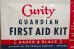 画像2: dp-210201-59 Curity / Vintage First Aid Kit Box (2)