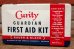 画像1: dp-210201-59 Curity / Vintage First Aid Kit Box (1)