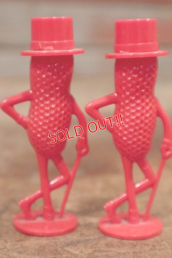 画像5: ct-210201-57 PLANTERS / MR.PEANUT 1950's Salt & Pepper Shaker (Red)