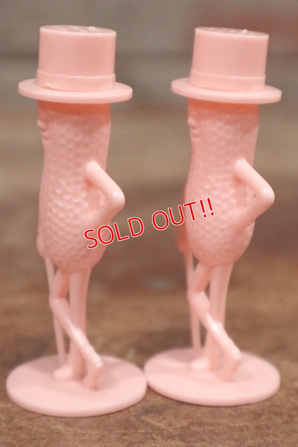 画像4: ct-210201-56 PLANTERS / MR.PEANUT 1950's Salt & Pepper Shaker (Pink)