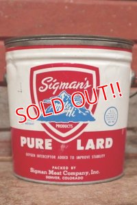 dp-210201-68 Sigman's / Vintage Lard Can