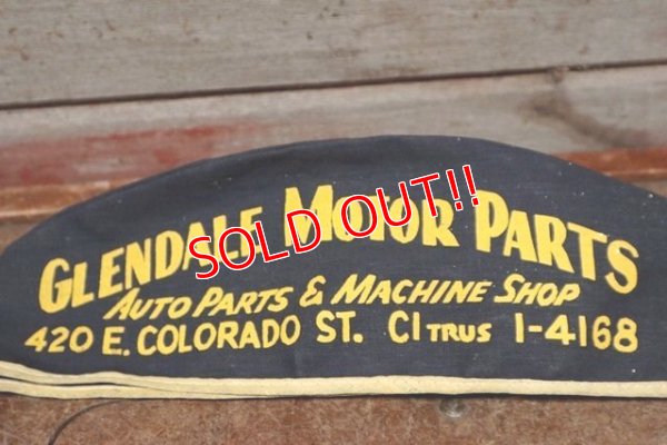 画像3: dp-201114-36 GLENDALE MOTOR PARTS / Vintage Serviceman Hat