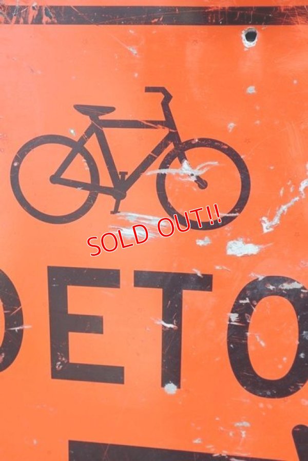 画像3: dp-210201-32 Road Sign "DETOUR"